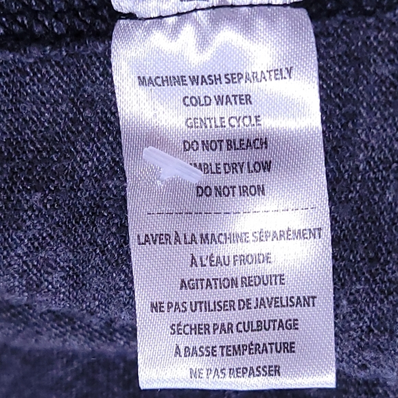 Salute by Levelwear Mens XXL Henley Shirt Gray Nebraska Cornhuskers Long Sleeve - Picture 7 of 7